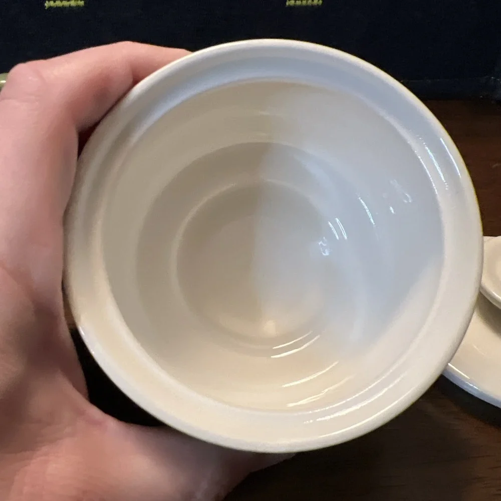Vintage‎ Royal China USA - Clear Day - Creamer, Sugar Bowl W/ Lid & Serving Bowl
